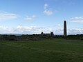 St. Senan's Church with the family graveyard partially visible.