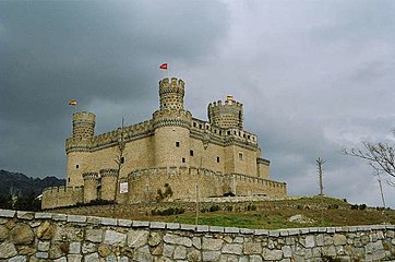 Castle of Manzanares el Real, Madrid.