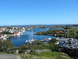 View of Ydstebøhamn