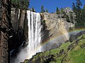 Arco-íris na base da Vernal Fall