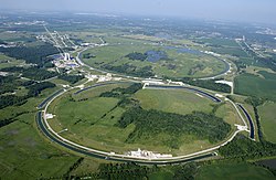 A Fermilab madártávlatból