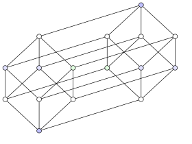 Image illustrative de l’article Hypercube (graphe)