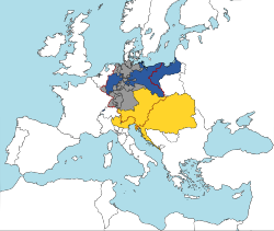 Tyske Forbunds placering