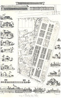 Plan of the Jardin des Plantes from 1820