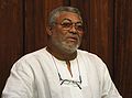 Jerry Rawlings op 18 mei 2009 geboren op 22 juni 1947