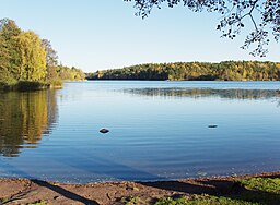 Kottlasjön, vy österut. Foto: Oktober 2009.