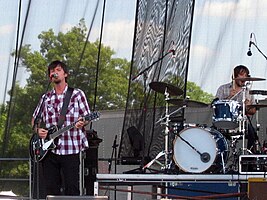 Son Volt playing at Wakarusa in 2005