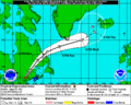 Irenes forventede rute