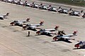 Canadair CL-41 Tutors at CFB Moose Jaw