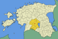 Location within Estonia