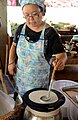 'Khao phan': steamed fermented rice batter