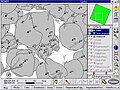 Image 12Mapping can be done with GPS and laser rangefinder directly in the field. Image shows mapping of forest structure (position of trees, dead wood and canopy). (from Cartography)