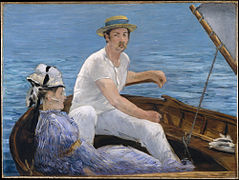 En bateau, 1874 Metropolitan Museum of Art (New York).