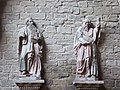 Statues on the west façade of the cathedral