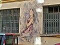 Ophelia de Jesús Azuaga (Le Petit Kaiser) en la calle San Lorenzo, 2023-08-04.