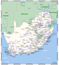 Thumbnail for List of populated places in South Africa