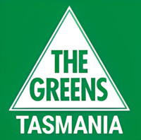 "The Greens" – The Tasmanian Greens Logo