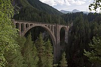 Viadukt von Norden