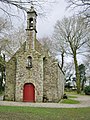 Chapelle Saint-Compars, la façade.