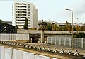 border section at corner of Liesenstraße and Nordbahnhof on St. Hedwig cemetery (1980)