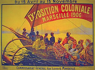 Exposition coloniale Marseille 1906.