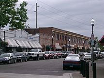 Downtown Beaverton, along Broadway