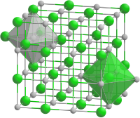 Struktur von Mangan(II)-oxid