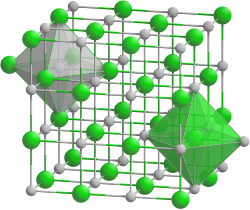 Kristallstruktur von Europium(II)-selenid