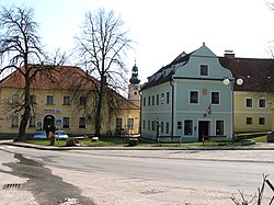 Skyline of Římov