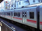 デハ1200形 シングルアームパンタグラフ装備車 （2007年8月15日 旗の台駅）