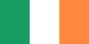 Flag of Ireland (vertical tricolour triband)