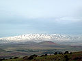 Mount Hermon viewed from Mount Bental in the Golan