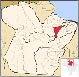 Microregione di Cametá – Mappa