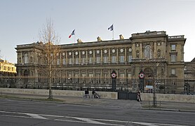 French Ministry of Foreign and European Affairs, exterior, Quai d'Orsay façade.