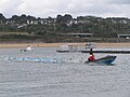 Brest : la plage du Moulin-Blanc vue du port de plaisance 1