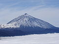 El Teide, montaña sagrada para los guanches (aborígenes canarios de Tenerife).