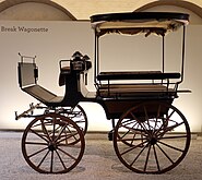 Canopy top wagonette