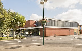 Gagnac-sur-Garonne, Haute-Garonne, France. The Town Hall, West exposure.