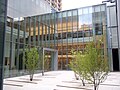 Poetry Foundation's Poetry Building in Chicago - Library and main entrance