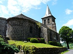 L'église Saint-Paul de Saint-Paul-de-Salers.