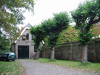 Old wall and separate building