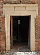 Door of the Hôtel Dumay.