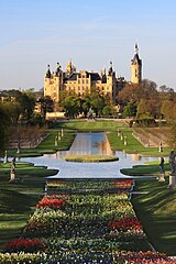 Schweriner Schloss (Parliament building of Mecklenburg-Vorpommern today)