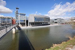 Het Landhaus, het parlementsgebouw in Sankt Pölten