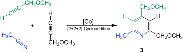 Synthese eines Pyridinderivates mit Etherfunktionen