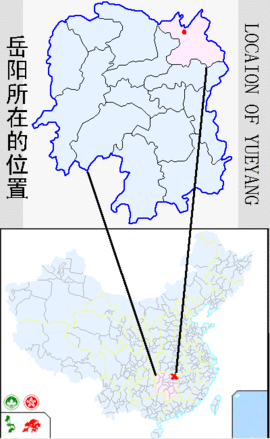 웨양 시 지도