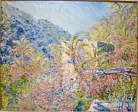 Valle di Sasso. Effetto del sole, Claude Monet, 1884.