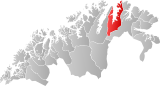 Lebesby within Troms og Finnmark