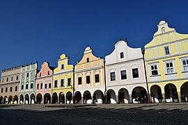 Náměstí Zachariáše z Hradce (Telč, República Checa)