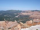 View from the canyon rim.